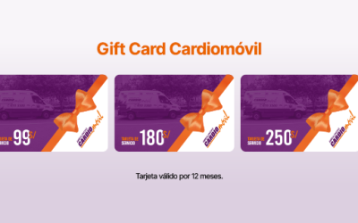 Gift Card Cardiomóvil