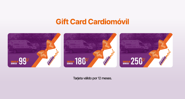 Gift Card Cardiomóvil